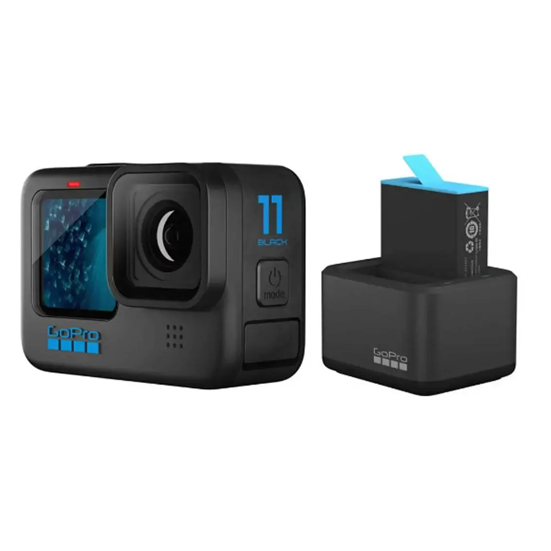 کیت دوربین گوپرو GoPro مدل HERO 11 + باتری و شارژر دوقلو گوپرو