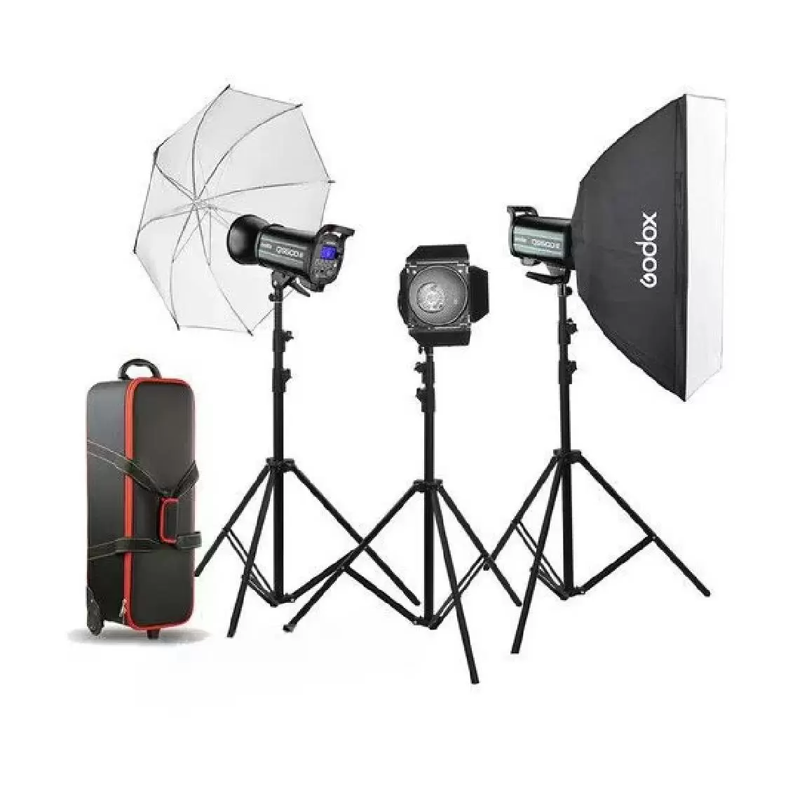 کیت فلاش استودیویی گودکس QS-300 II