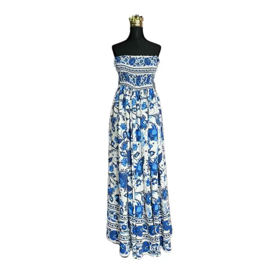 پیراهن دکلته حریر