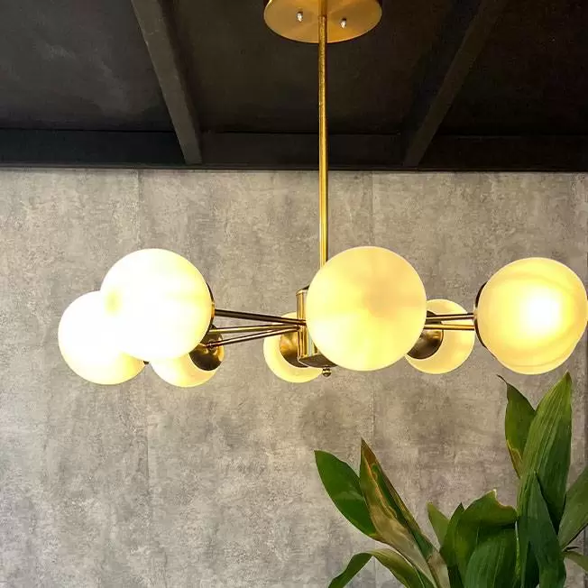 لوستر مدرن سیاره تک ردیف