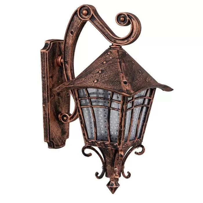 چراغ حیاطی پلاستیکی دیواری کارتین مدل چتری( پلی کربنات اصلی 3 سال ضمانت )