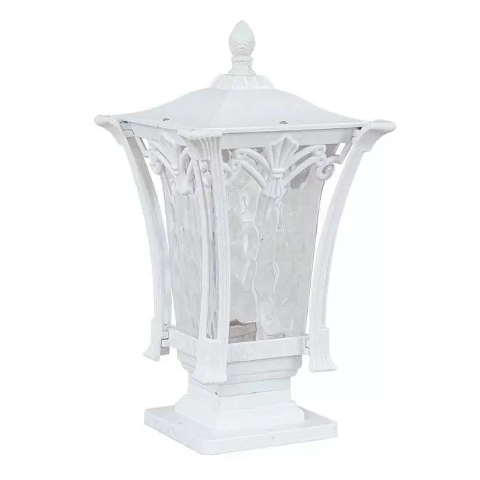 چراغ پارکی حیاطی پلاستیکی سردری کاسپین( پلی کربنات اصلی 3 سال ضمانت )