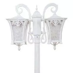 چراغ پارکی پلاستیکی کاسپین( پلی کربنات اصلی 3 سال ضمانت )