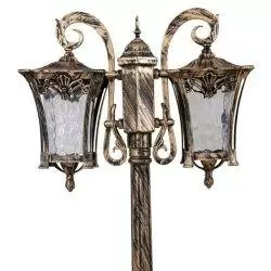 چراغ پارکی پلاستیکی کاسپین( پلی کربنات اصلی 3 سال ضمانت )