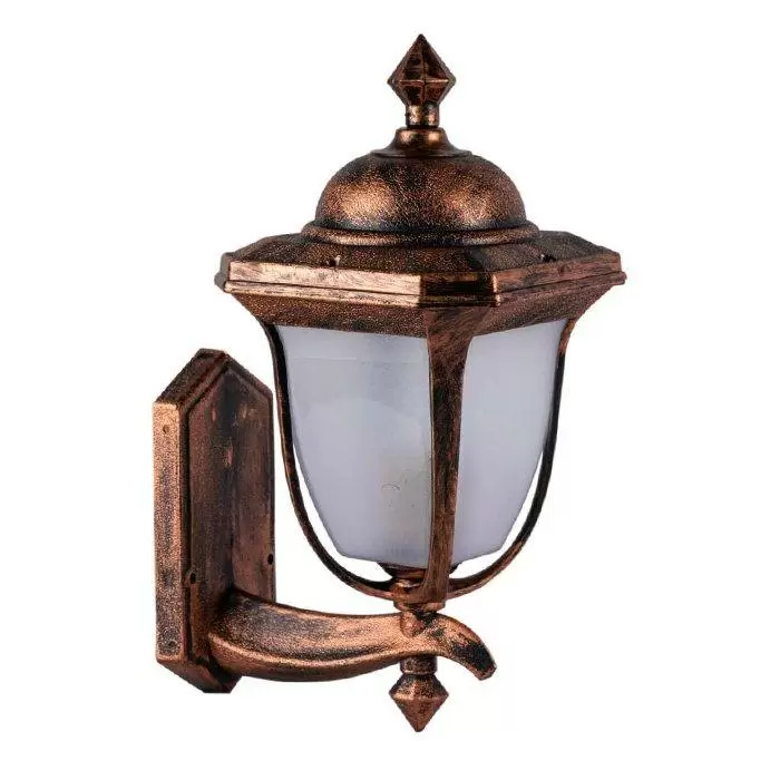 چراغ حیاطی پارکی پلاستیکی دیواری لاله( پلی کربنات اصلی 3 سال ضمانت )