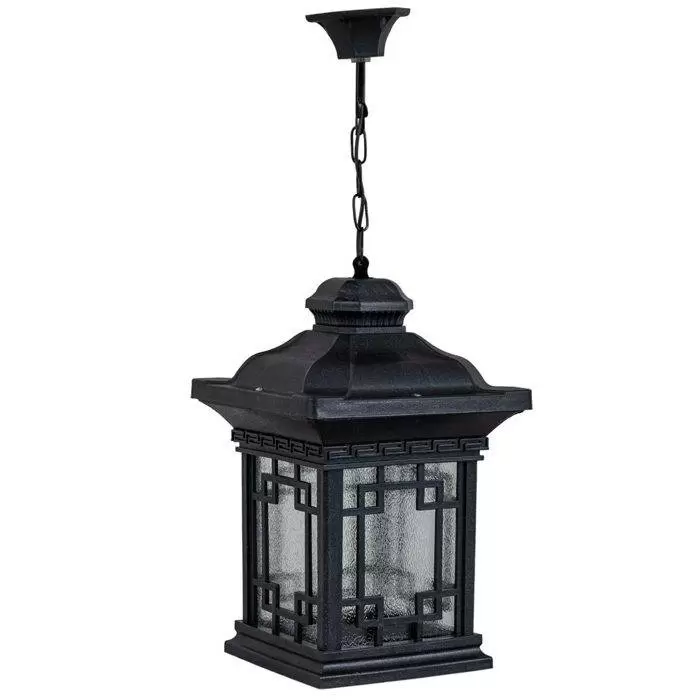 چراغ پارکی حیاطی پلاستیکی آویز ورساچ( پلی کربنات اصلی 3 سال ضمانت )