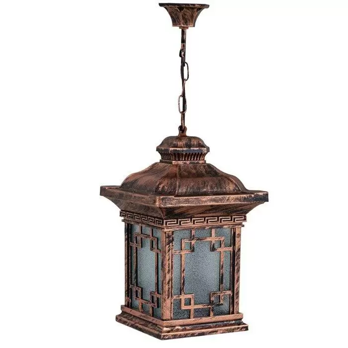 چراغ پارکی حیاطی پلاستیکی آویز ورساچ( پلی کربنات اصلی 3 سال ضمانت )