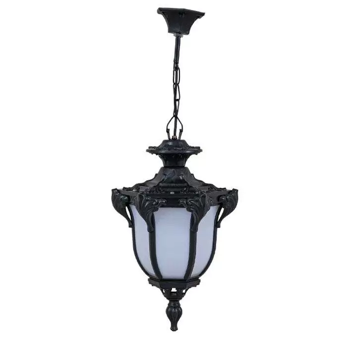 چراغ حیاطی آویز پلاستیکی صدف( پلی کربنات اصلی 3 سال ضمانت )