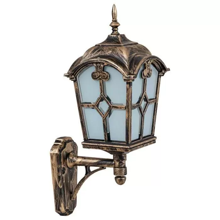 چراغ حیاطی دیواری پلاستیکی کلبه لوزی( پلی کربنات اصلی 3 سال ضمانت )