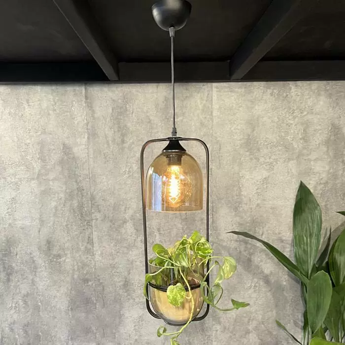 آویز مدرن گلدونی