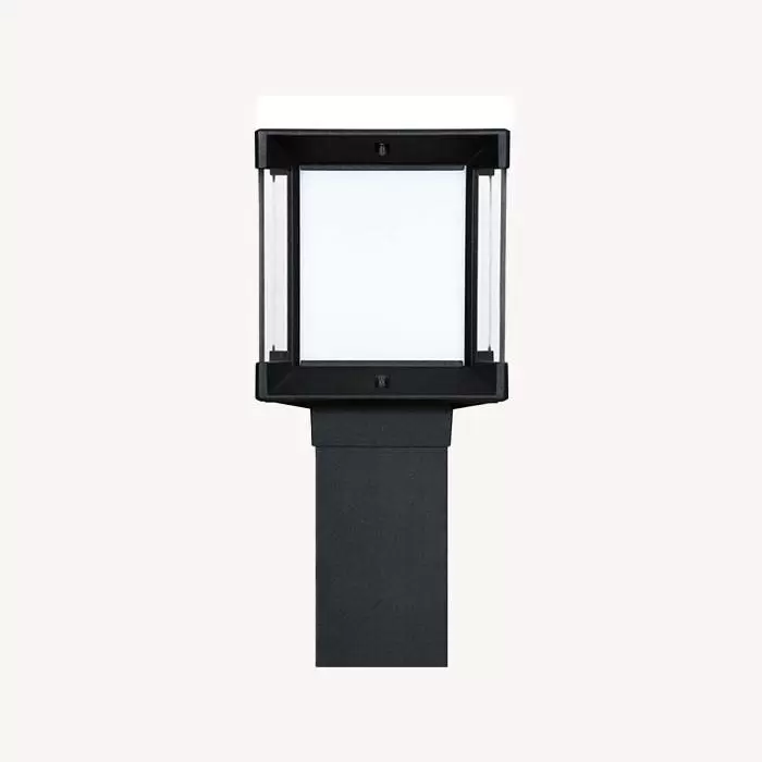 چراغ باغی مکعبی مدرن مدل تارا 60 سانتی متری