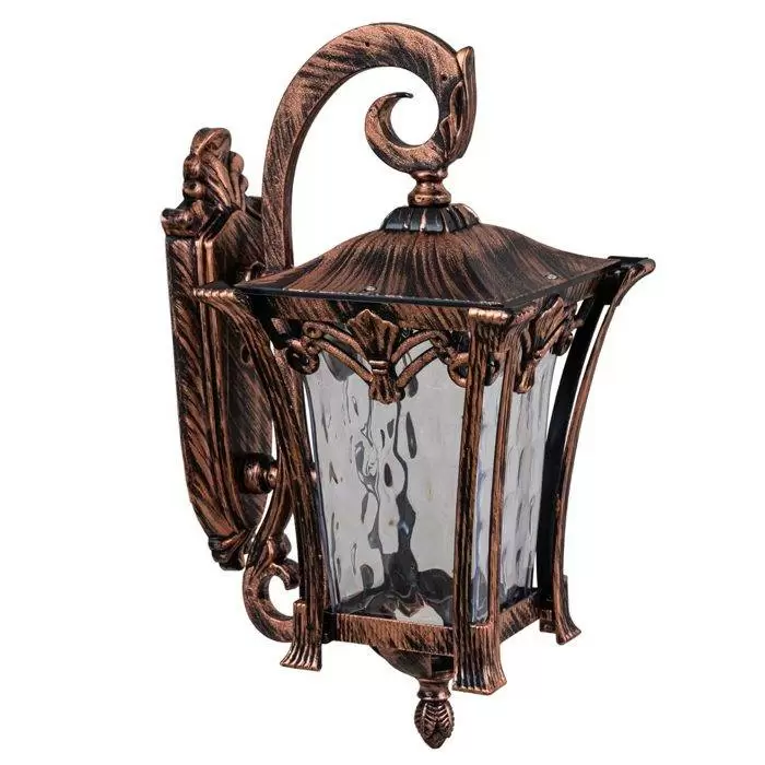 چراغ حیاطی دیواری پلاستیکی کاسپین( پلی کربنات اصلی 3 سال ضمانت )