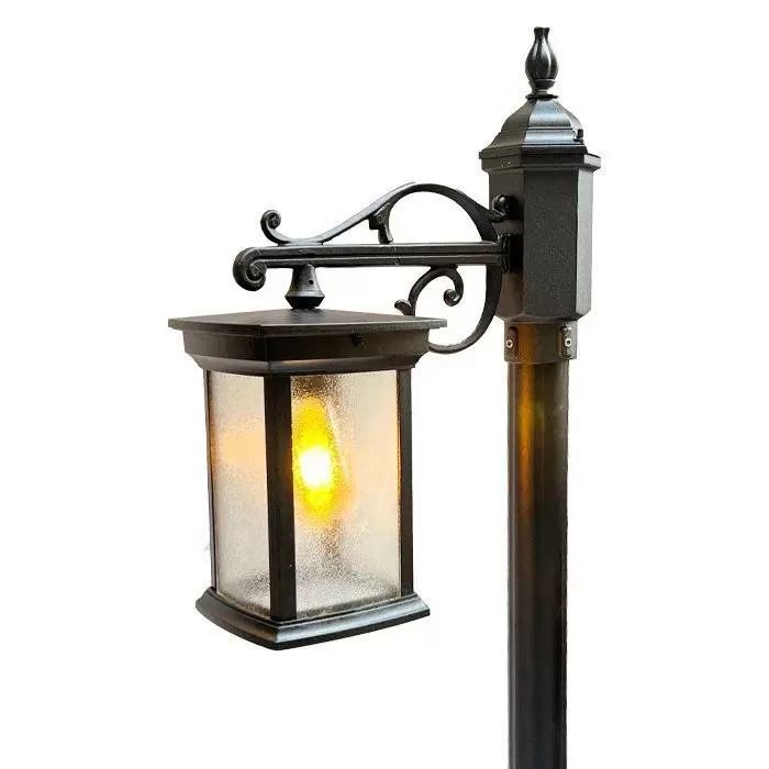 چراغ حیاطی مدرن تکشاخه مکعب