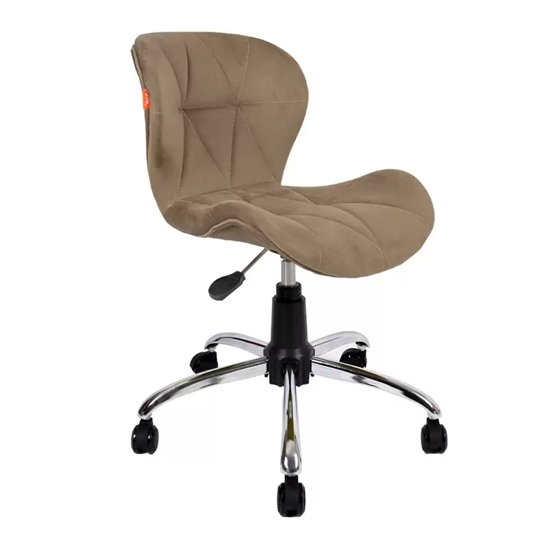 صندلی مطالعه چرخدار لارا پارچه ای برند هیدیکا مبلمان