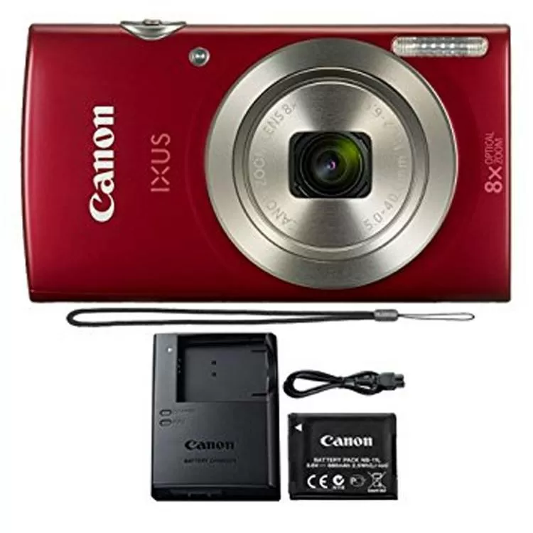 دوربین عکاسی کانن Canon PowerShot IXUS 185 Camera Red