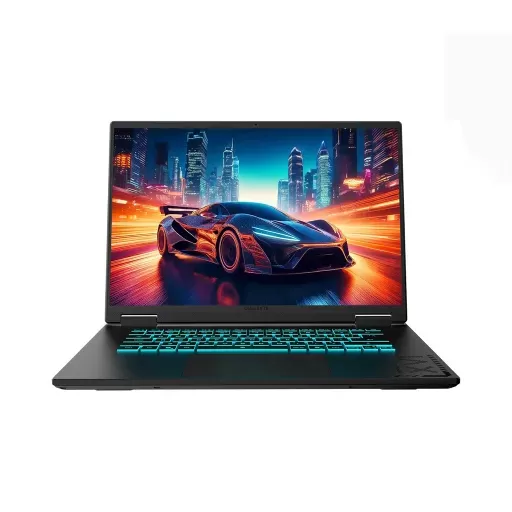 لپ تاپ 16 اینچی گیگابایت مدل Gigabyte Gaming A16 GA6H CVHI3EE894SD i7 13620H 16GB DDR5 1TB SSD 8GB RTX5060 IPS با گارانتی 36 ماهه شرکتی