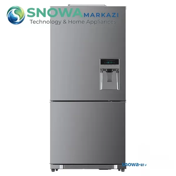 یخچال فریزر پایین 26 فوت اسنوا مدل ARSBDi-L304-SS کد23922